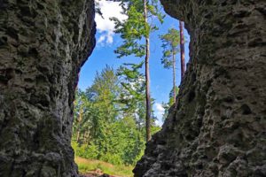 Im Land der tausend Teiche - Wanderung durch die Tirschenreuther Teichpfanne zur Himmelsleiter (Oberpfalz) 39 türkenfelsen lichtenegg zauberwald-orchideenweg oberpfalz
