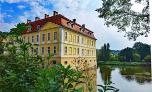 wasserschloss rügland museum wassergraben