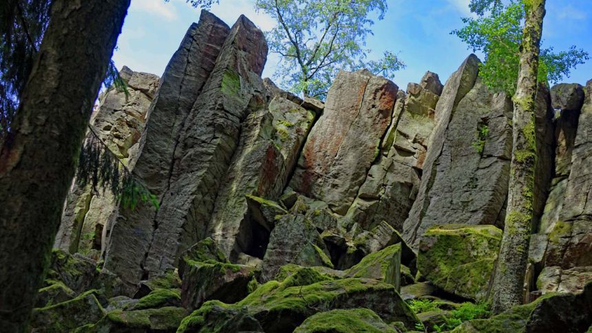 wanderung steinwand rhön poppenhausen
