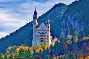 rundweg schwansee alpsee schloss neuschwanstein alpen