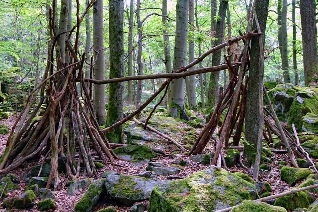 blockhalde steinwand rhön poppenhausen hessen