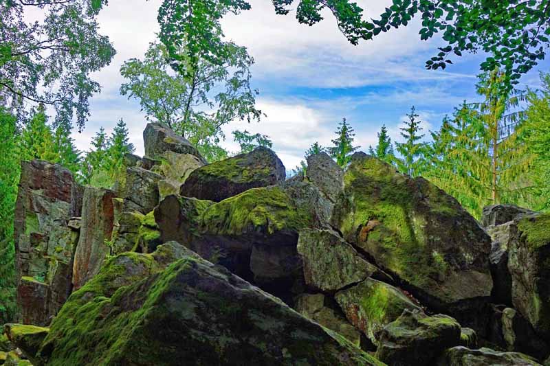 Rundwanderung um die Steinwand (Rhön) 14 wandern landkreis fulda hessen poppenhausen steinwand