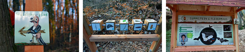 Wandern im Fürther Stadtwald - Marmaris-Wanderweg 14 waldlehrpfad summstein fürth stadtwald mittelfranken