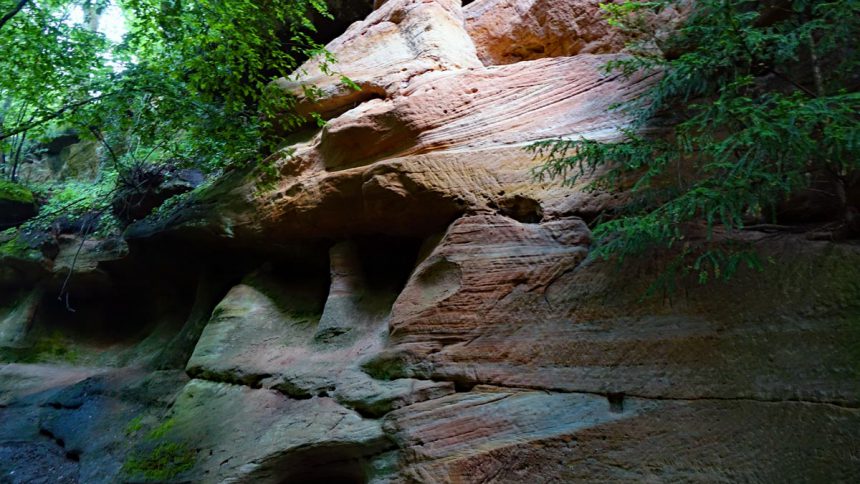 geotope in mittelfranken wandern schwarzachklamm