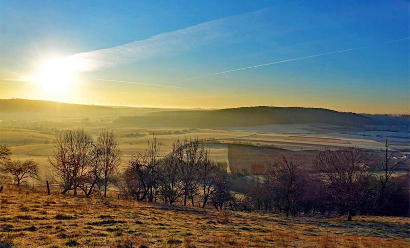 Schlossberg Rundweg bei Heideck im Altmühltal