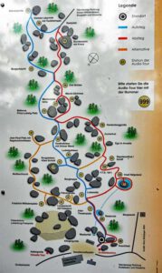 wanderkarte karte felsenlabyrinth luisenburg