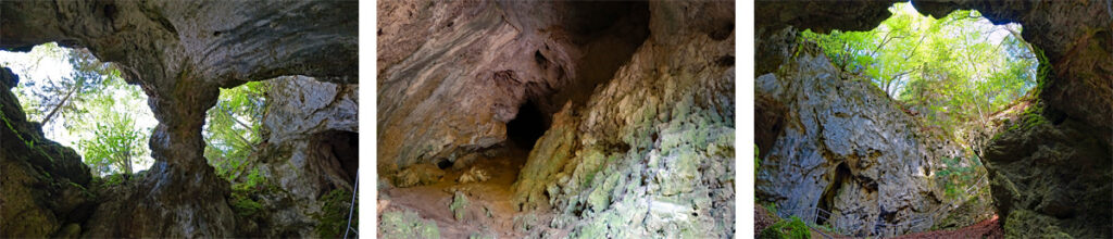 Rundwanderung von der Riesenburg zum Quackenschloss im Wiesenttal (Landkreis Forchheim) 5 Die Riesenburg im Wiesenttal in der Fränkischen Schweiz hat ihren Namen nicht umsonst