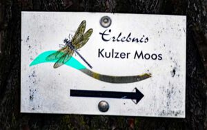 markierung wegweiser moorlehrpfad kulzer moos