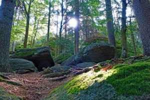 felsenlabyrinth luisenburg bayern oberfranken