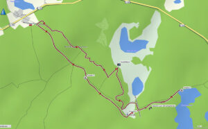 Urwald in Deutschland 20 natur-erlebnis-pfad serrahn karte
