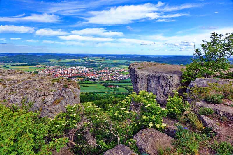 staffelberg berg franken wandern kinder