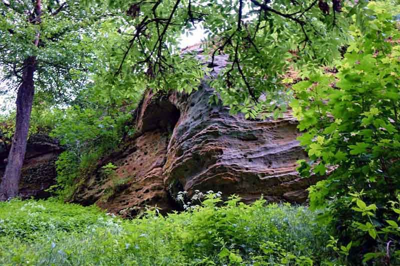 Burgen, Prismen und geheimnisvolle Labyrinthe - Die schönsten Geotope in Unterfranken 7 die schönsten geotope in unterfranken hassberge naturpark felsenlabyrinth lichtenstein