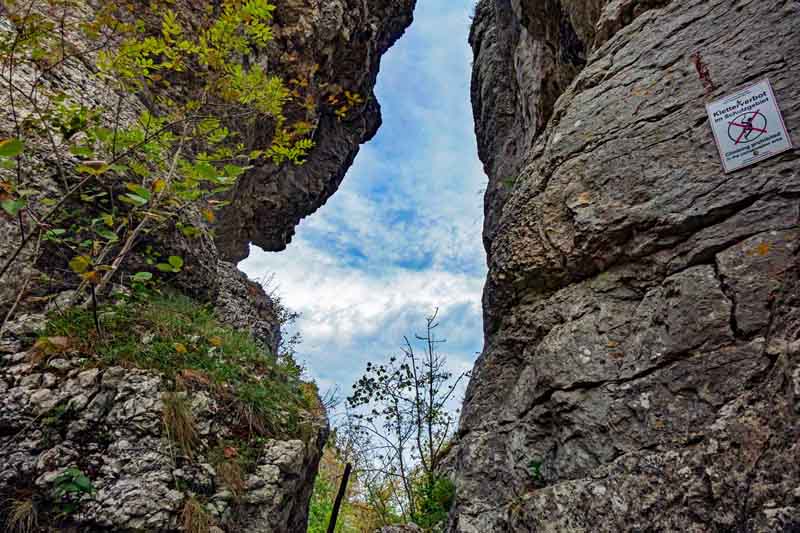 Rundwanderung durch das romantische Wiesenttal - Von der Streitburg zur Binghöhle (Fränkische Schweiz) 17 rundweg streitberg wiesenttal fränkische schweiz