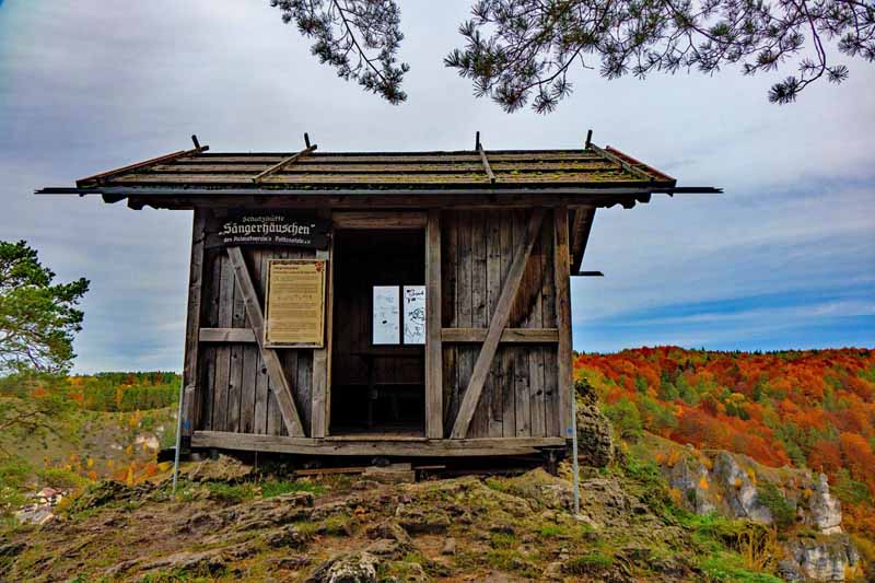 Von der Teufelshöhle zum Hasenloch - Rundwanderung um Pottenstein (Fränkische Schweiz) 9 wandern pottenstein naturpark sängerhauschen elisabethweg