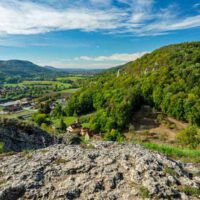 Rundwanderung durch das romantische Wiesenttal - Von der Streitburg zur Binghöhle (Fränkische Schweiz) 6 fränkische wanderberge franken wandern berge