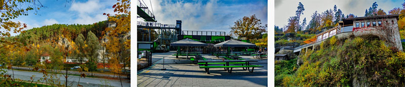 Von der Teufelshöhle zum Hasenloch - Rundwanderung um Pottenstein (Fränkische Schweiz) 20 wandern pottenstein essen tirnken biergarten restaurant