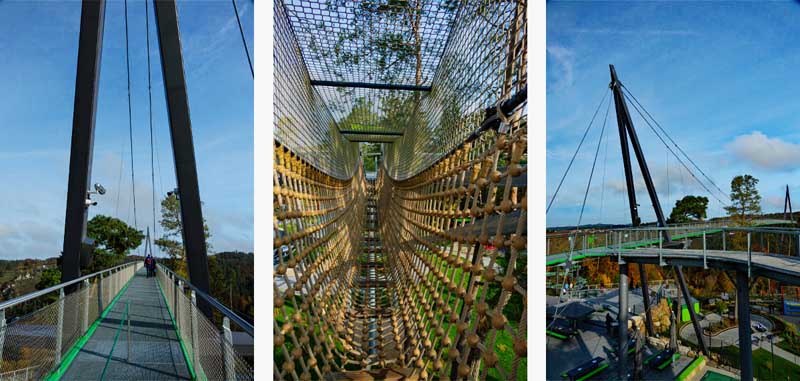 Von der Teufelshöhle zum Hasenloch - Rundwanderung um Pottenstein (Fränkische Schweiz) 5 skywalk pottenstein oberfranken