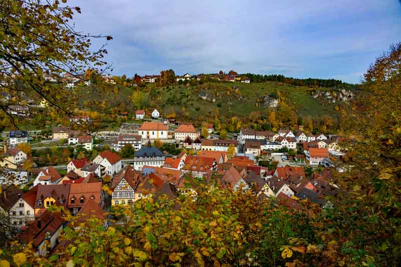Von der Teufelshöhle zum Hasenloch - Rundwanderung um Pottenstein (Fränkische Schweiz) 16 geotope oberfranken pottenstein sehenswürdigkeiten rundweg wandern