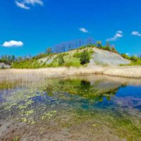 Rundwanderung um die Tongrube Marloffstein (Landkreis Erlangen-Höchstadt) 6 wandern tongrube marloffstein erlangen höchstadt mittelfranken geotop