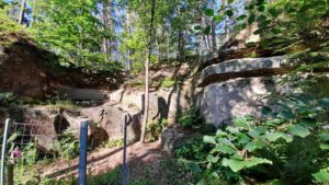 Von Cadolzburg zum Druidenstein auf dem Dillenberg (Landkreis Fürth) 14 wanderung von cadolzburg zum druidenstein dillenberg
