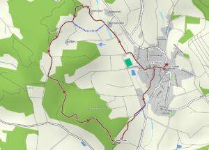 wanderkarte rechenberg