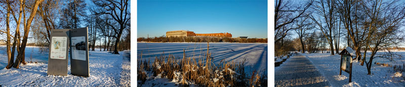wandern im winter nürnberg dutzendteich