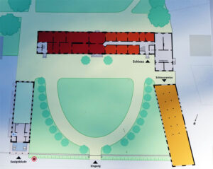 Romantisches Havelland - Rundweg von Ketzin nach Paretz 10 info tafel schloss paretz wanderung ketzin havel