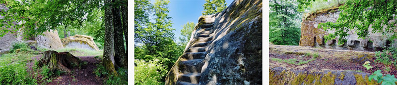 BURGRUINE ROTENHAN (Naturpark Haßberge) 7 burgruine rotenhan ebern haßberge unterfranken naturpark