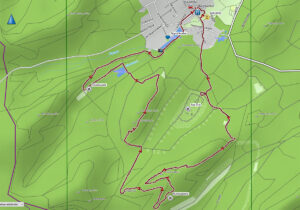 DAHNER FELSENLAND 23 rumberg steig karte