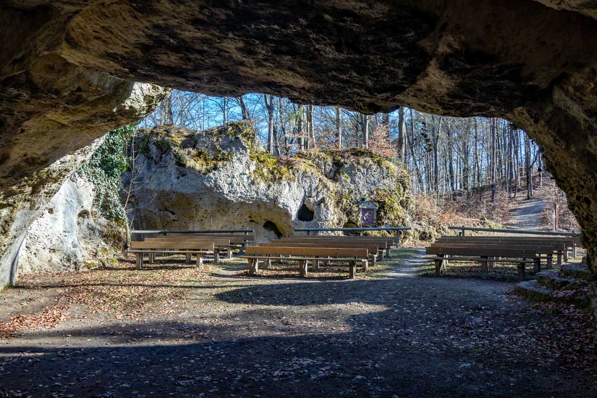ludwigshöhle gößweinstein geopfad theaterhöhle