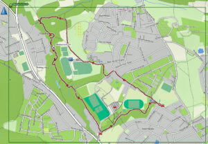 Geheimnisvolle Gräben, Schluchten und Klammen in Franken 14 wanderkarte bitterbachschlucht lauf