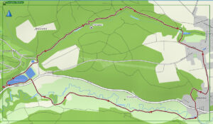 Geheimnisvolle Gräben, Schluchten und Klammen in Franken 24 wanderkarte thanngraben schwarzenbruck