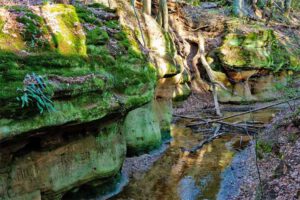 geoökologischer lehrpfad bitterbachschlucht schluchten klammen franken