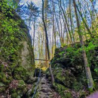 Keltenweg H bei Staffelstein (Oberfranken) 22 fränkische schweiz wanderung thiefenthalschlucht keltenweg h die schönsten wanderungen