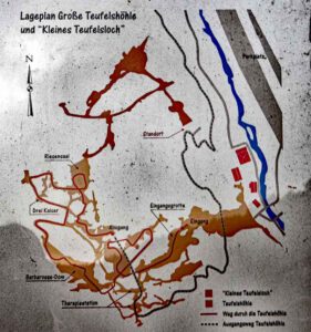 Wunderwelt Fränkische Schweiz - Teufelshöhle in Pottenstein 12 plan teufelshöhle pottenstein gänge