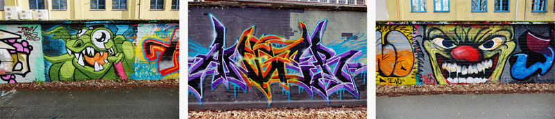 Abenteuer-Familien-Rundweg in Stein (Landkreis Fürth) 3 street art graffiti faber castell stein abenteuer familien rundweg