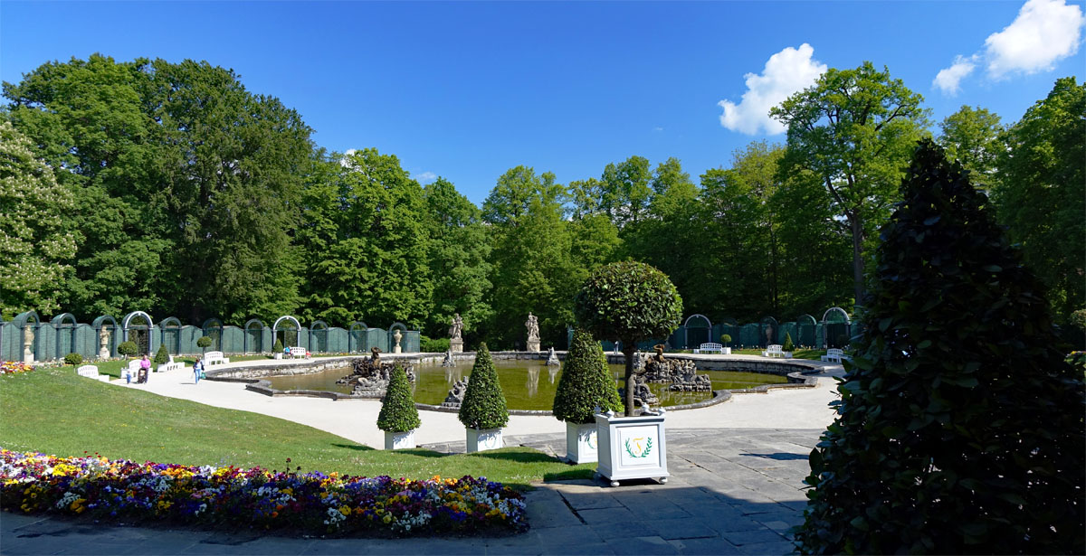 grosses bassin orangerie eremitage bayreuth