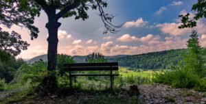 steinernes gassl gässl houbirg happurg ausblick
