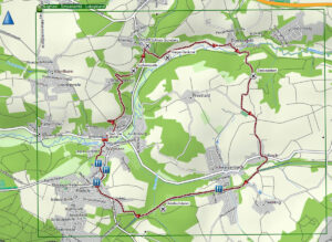 burgthann ludwigskanal wanderkarte
