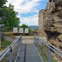 BURGRUINE LICHTENSTEIN (Haßberge) 35 burgruine lichtenstein haßberge bayern