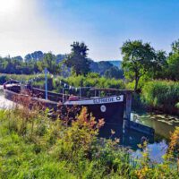 Vom Schwarzachtal zum Ludwig-Kanal in Burgthann 34 elfriede schiff ludwigskanal burgthann wanderung