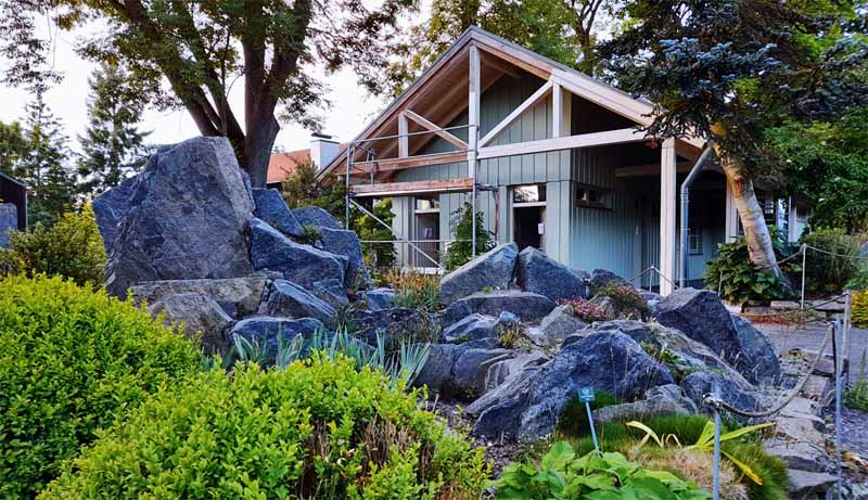 BOTANISCHER GARTEN HOF 7 eingang botanischer garten hof theresienstein bürgergarten