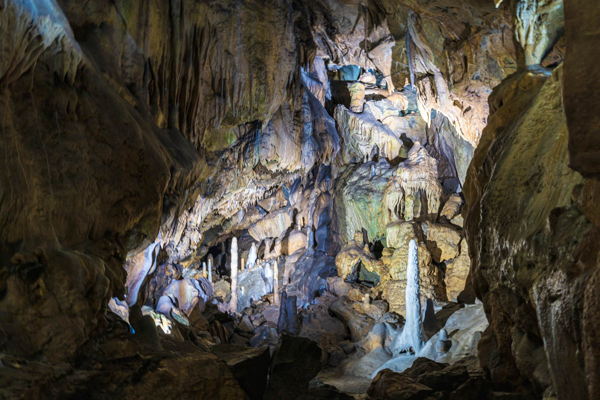 tropfsteine baumannshöhle rübeland harz