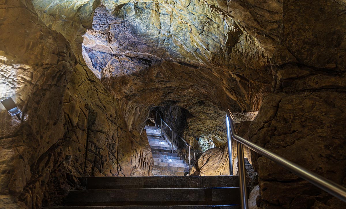 treppe baumannshöhle tropfsteinhöhle rübeland harz