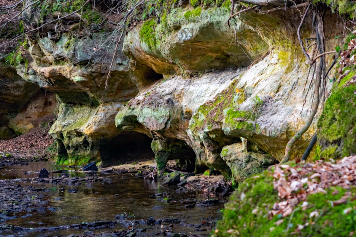Rundwanderung durch die wilde Röthenbachklamm (Nürnberger Land) 10 wandern mittelfranken nürnberger land rumpelbachschlucht