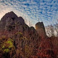 Burgruine Stierberg und Jura-Elefant 15 burg ruine stierberg bei betzenstein in der fränkischen schweiz