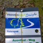 frankenwaldsteigla petersgrat joditz wegweiser markierung