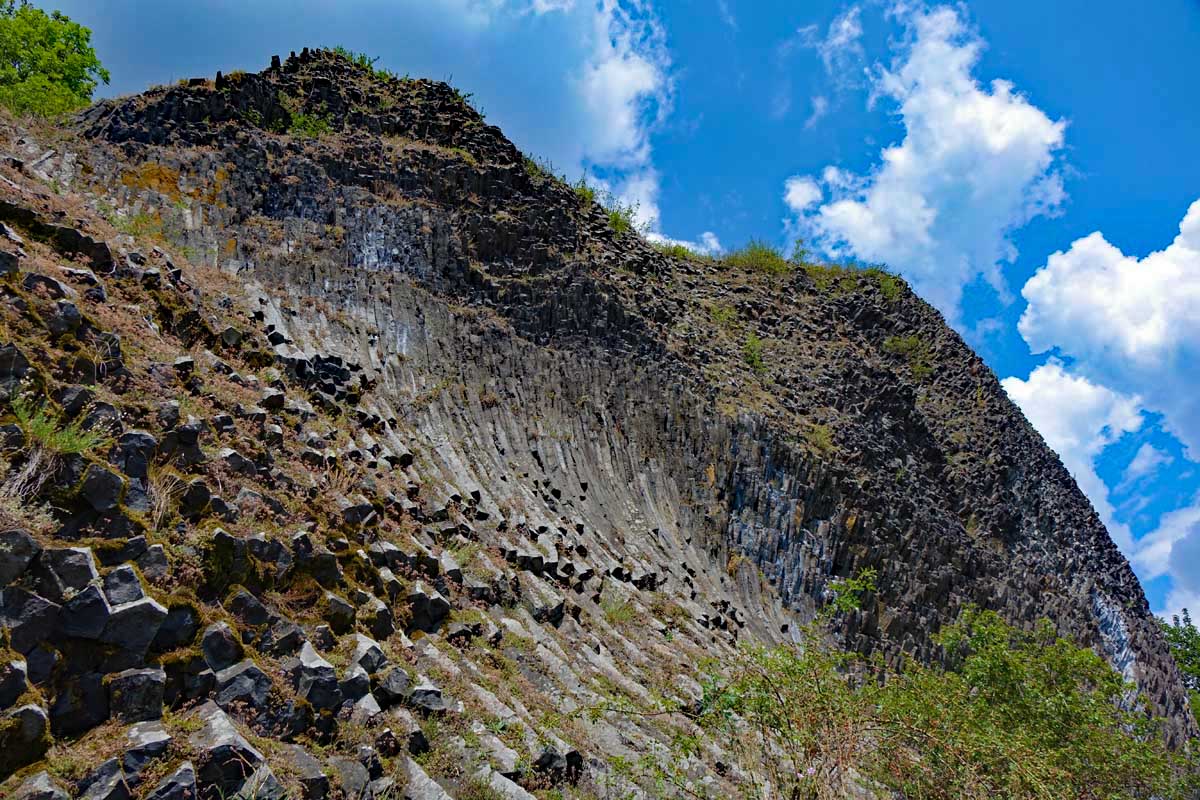geotope oberpfalz hoher parkstein vulkan basaltkegel