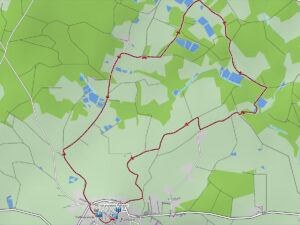 Vulkane, Moore und Granit - Die schönsten Geotope in der Oberpfalz 14 parkstein ringweg 1 wanderkarte