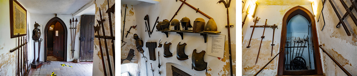 waffen und rüstungen im burgmuseum gößweinstein